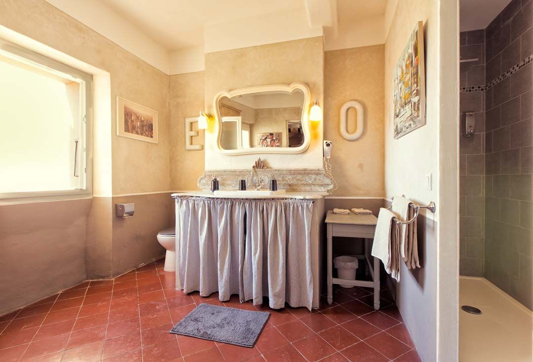 Grande suite «TOSCANE» la salle de bain