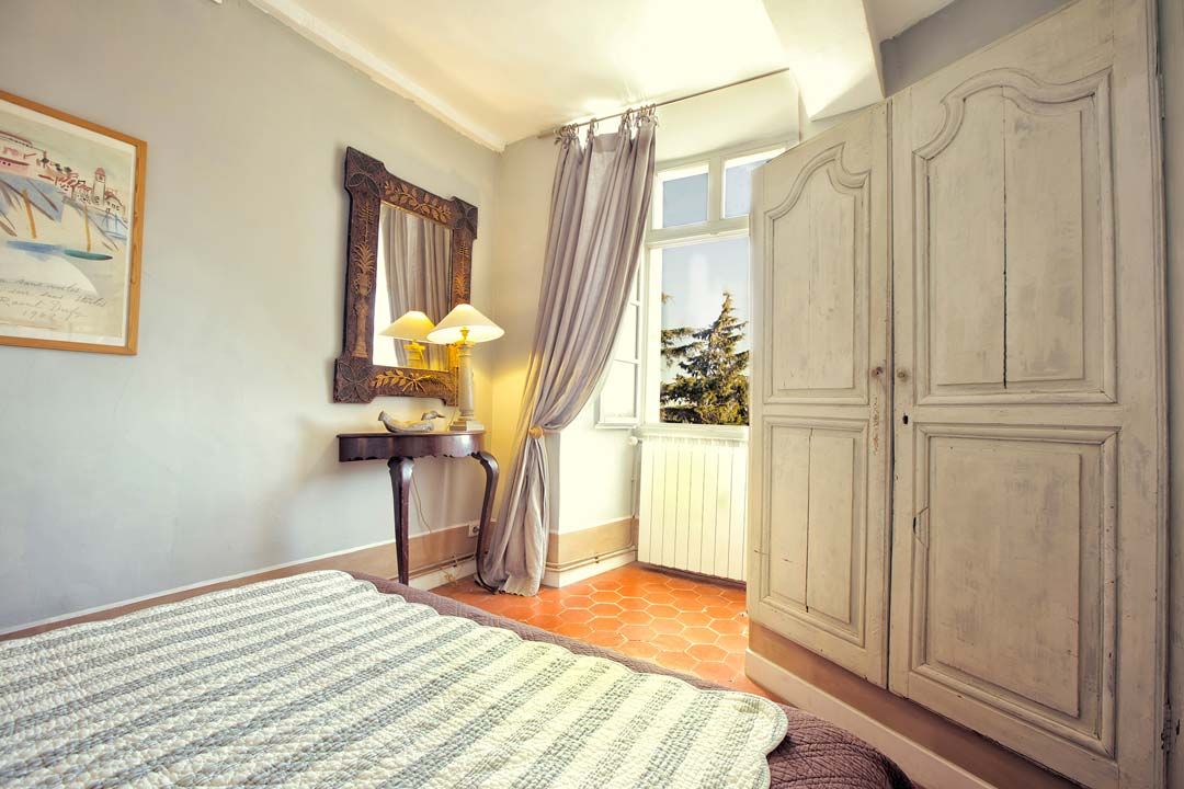 Chambre d'hôte avec vue sur le chateau de Collioure