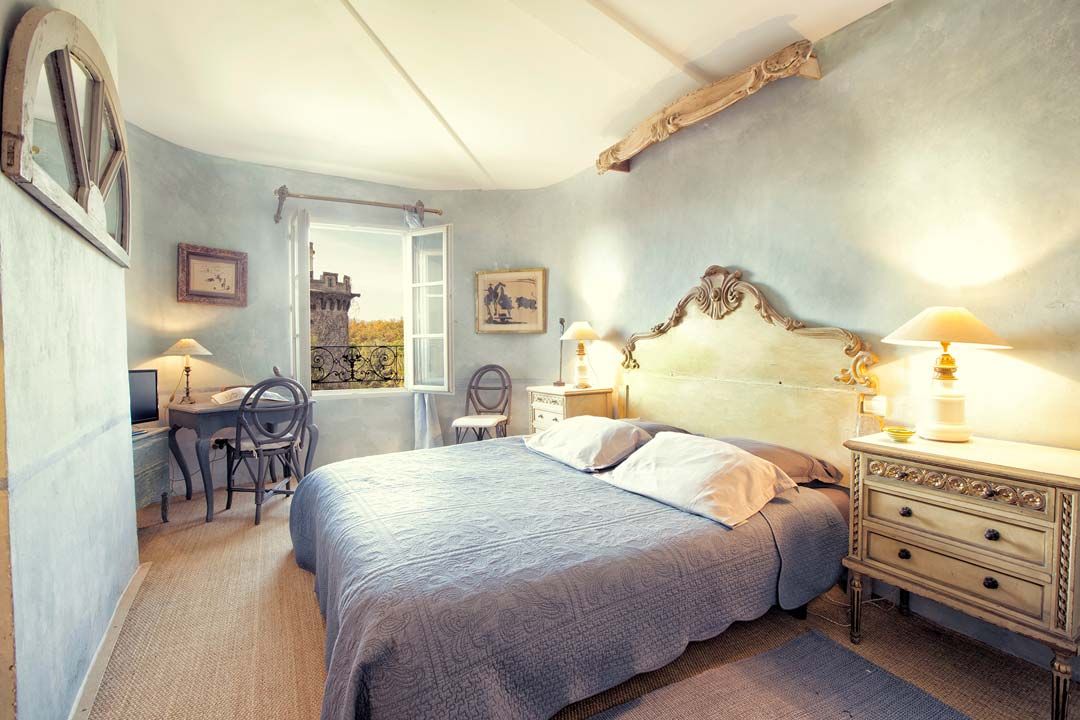 Chambre d'hôte Picasso vue chateau de Collioure
